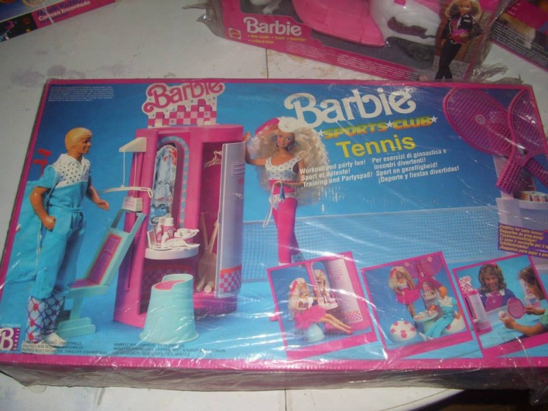 [VENDO]BARBIE CENTRO FITNESS TENNIS DEL 1989 della MATTEL Barbie16