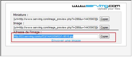 Comment poster une photo sur le forum 310