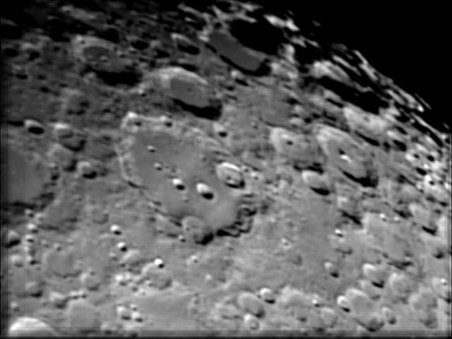 Cratère Clavius différents traitements 11l2-111