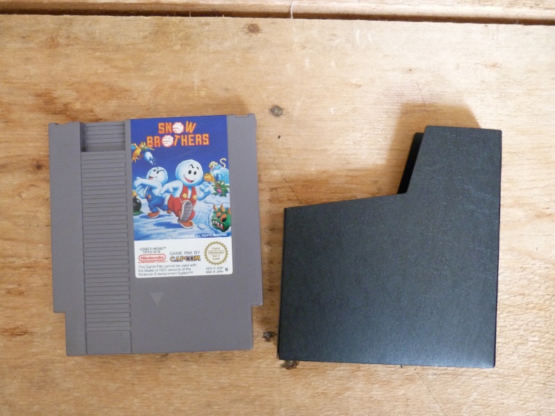 chip' n dale 2 nes complet + ice climber boite défoncé + snow bros  P1050710