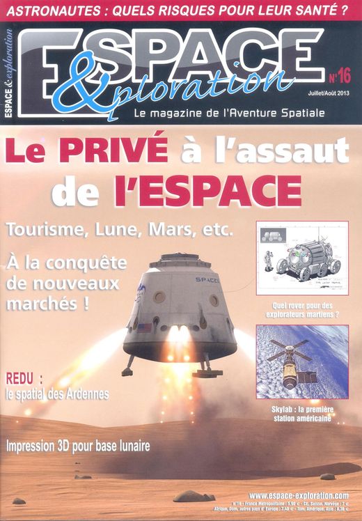 Espace & Exploration n°16 - Le privé à l'assaut de l'espace 13070010