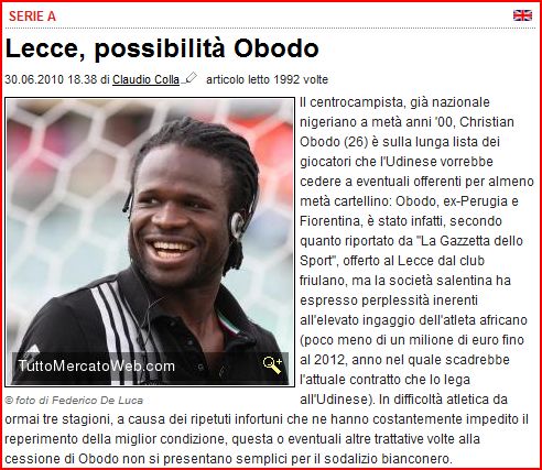 CALCIOMERCATO ESTIVO US LECCE (ESTATE 2010) - Pagina 7 Cattur10