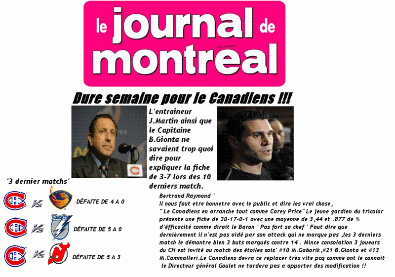 Nouvelles et Rumeurs chez le Canadiens de Montréal ! 210
