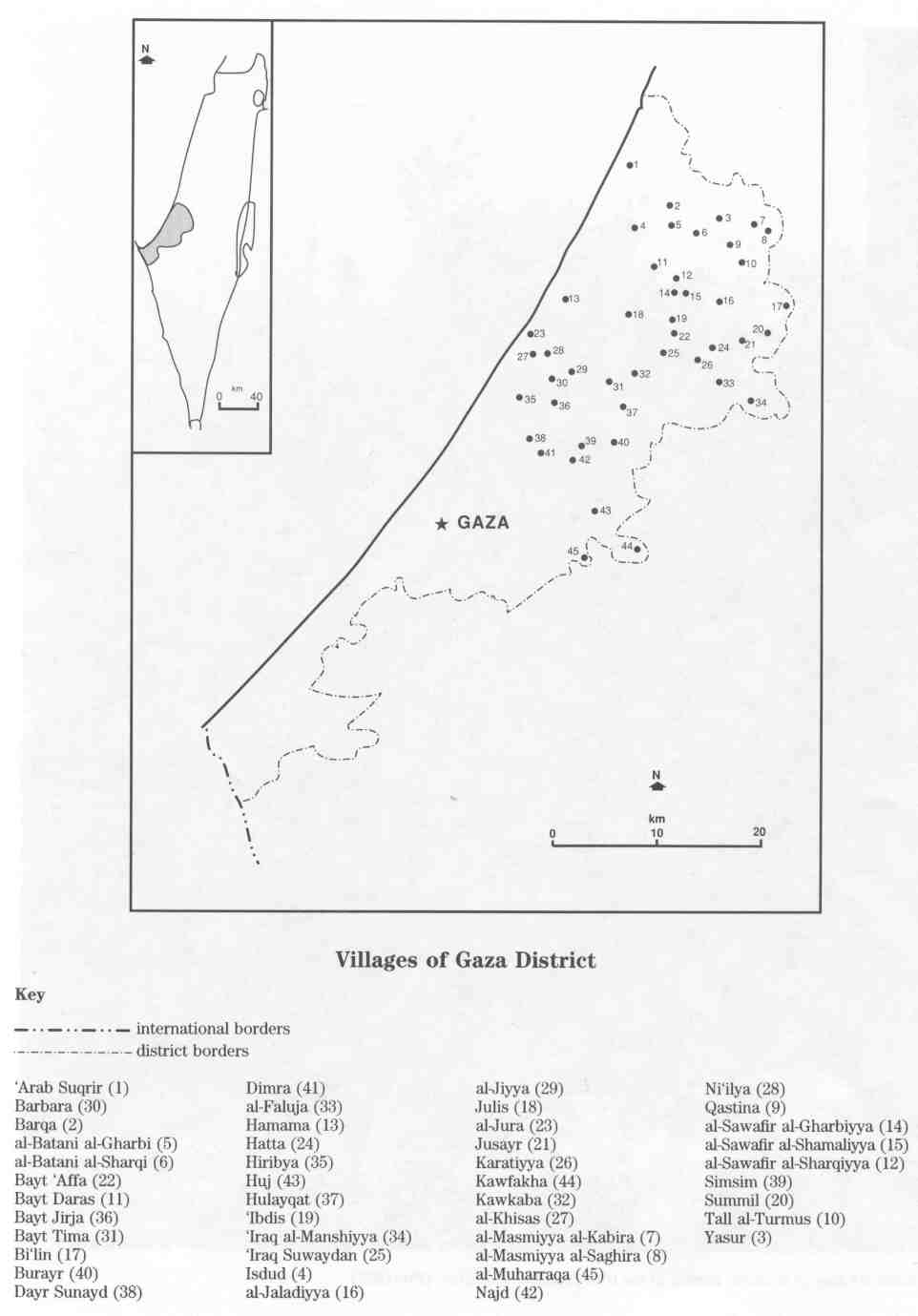 حرب فلسطين 1948/الضبع الأسوج ومعركة الفالوجة Distri10