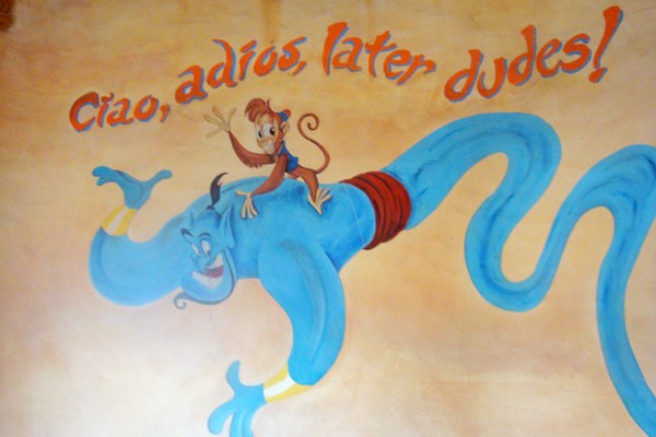 LE PASSAGE ENCHANTE' D'ALADDIN - Adventureland 16-10-14