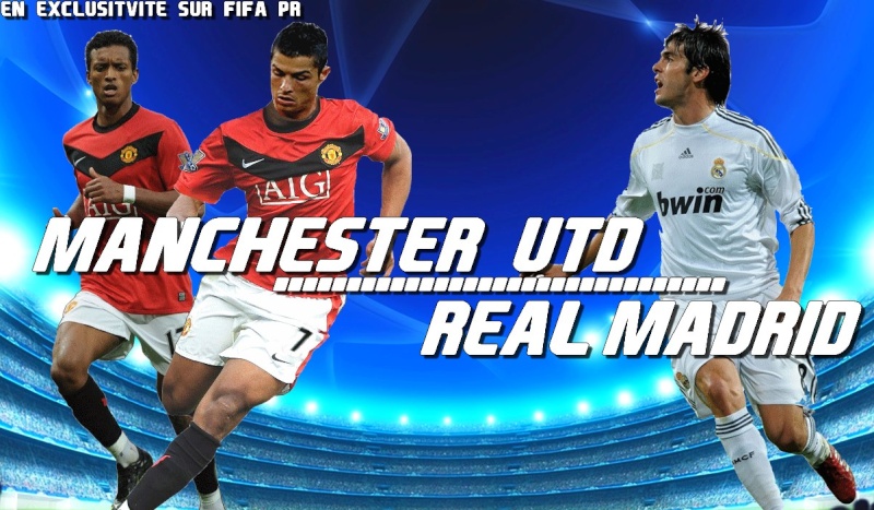 Real Madrid VS Manchester United. Uefa_c10
