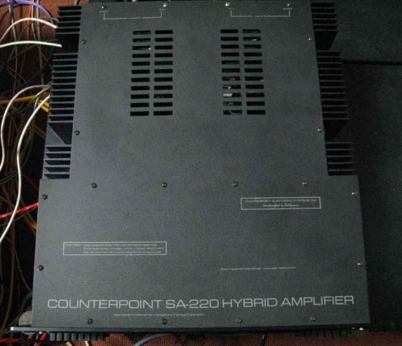 Counterpoint SA220 Hybrid Power Amp (Used) Counte11
