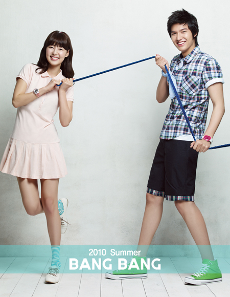 Lee Min Ho and Han Ji Hye make a “Bang Bang” for summer! Bb110