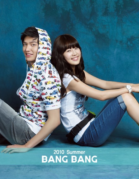 Lee Min Ho and Han Ji Hye make a “Bang Bang” for summer! Bb310