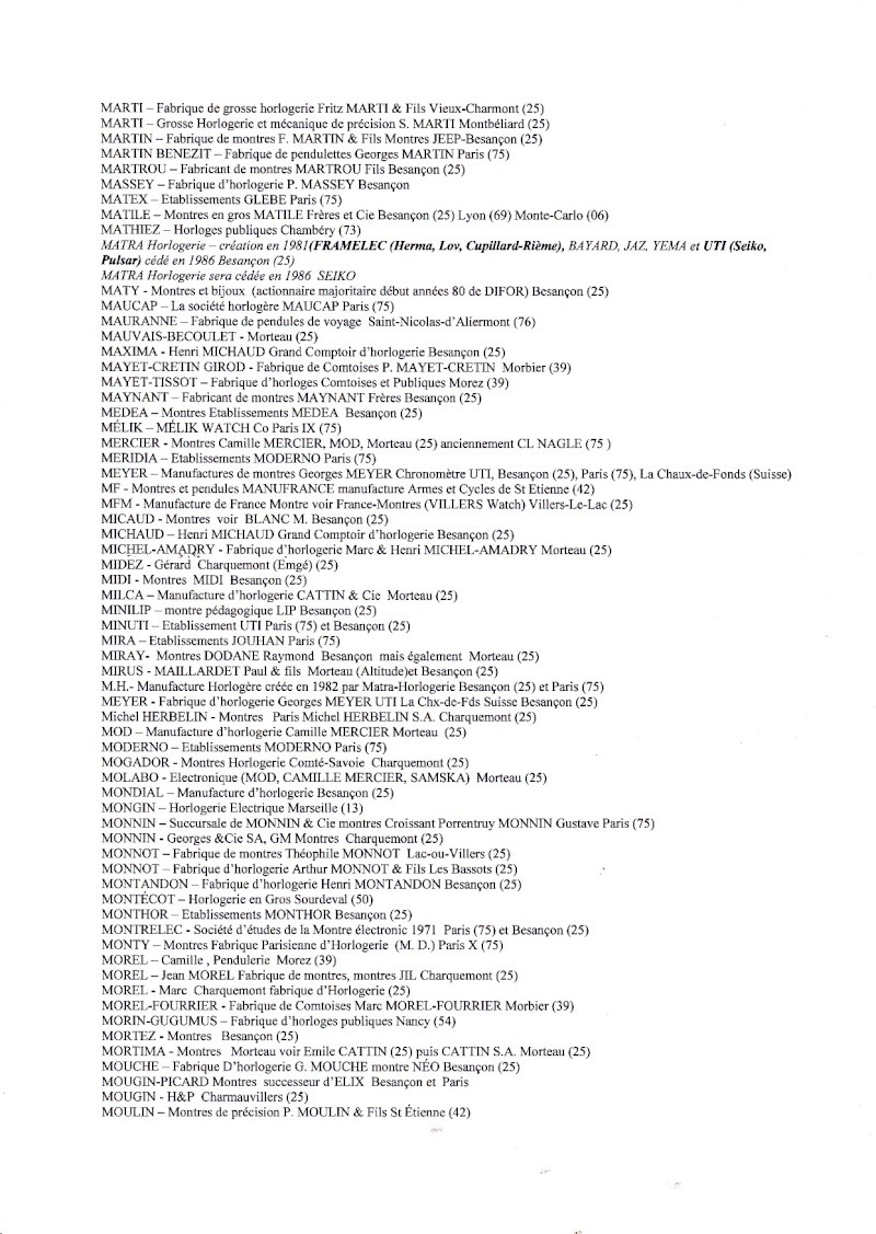 Existe t'il une liste des marques de montres Françaises des années 50 a 70 ? Img1110