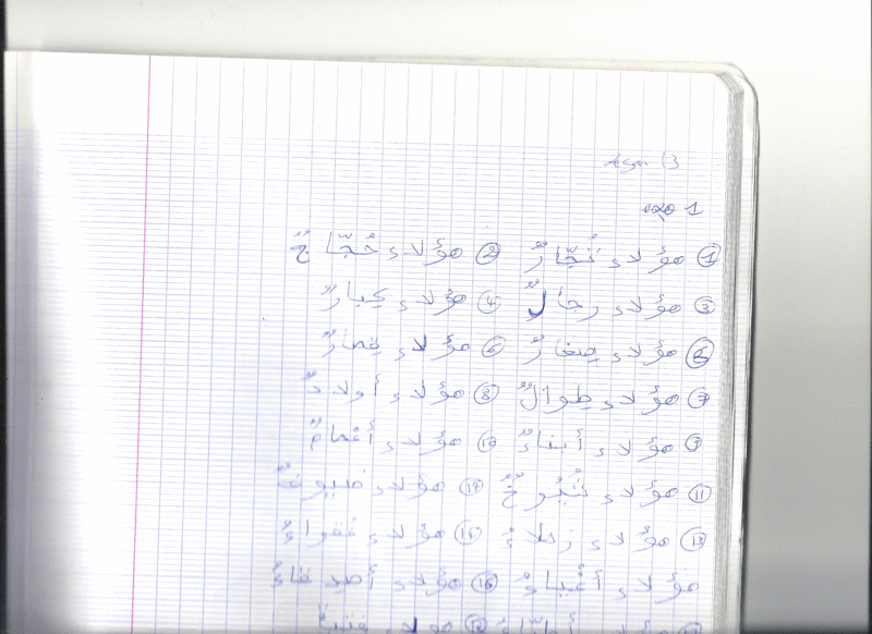 EXERCICES OUMABDILLAH (Apprentissage terminé) - Page 4 Lecon110