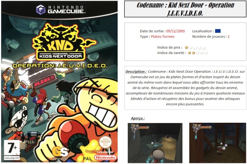 Codename: Kids Next Door: Operation V.I.D.E.O.G.A.M.E.  Fiche_20