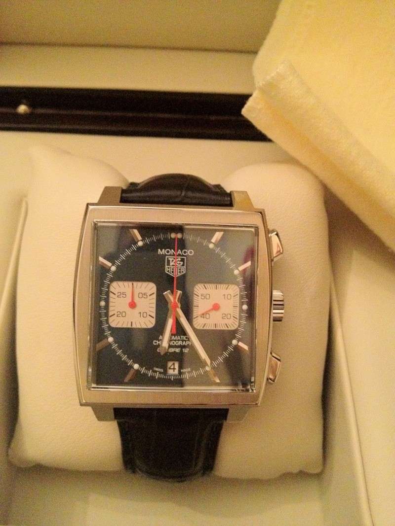 Ma nouvelle Tag Heuer Monaco Steeve Mcqueen tout juste arrivée!!!!! Img_0915