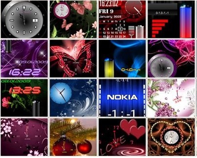 Nokia S40 Clock Themes new ones  94571210