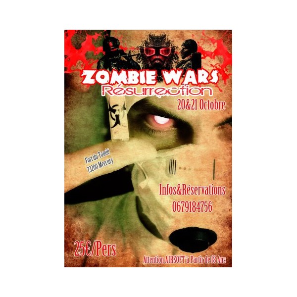 OP ZOMBIE WAR 2  fort de tamié 20/21 octobre 2012 Zombie10