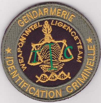 French Gendarmerie Force Patches in Afghanistan 0141010