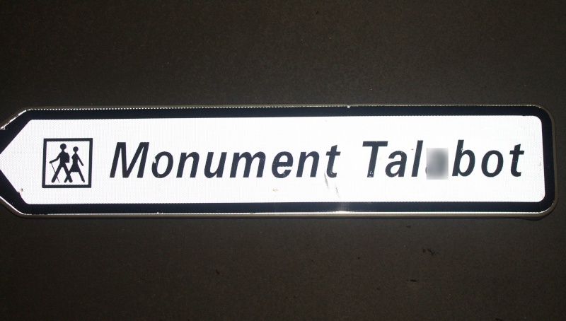 visite du monument talbot Monume10