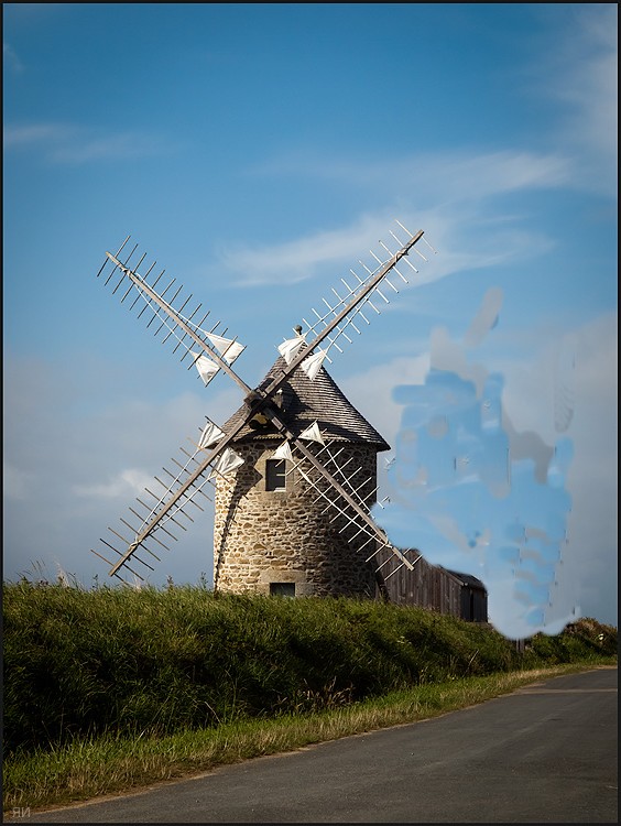 un vestige de quinze moulins sur cette terre bretonne. 69789810