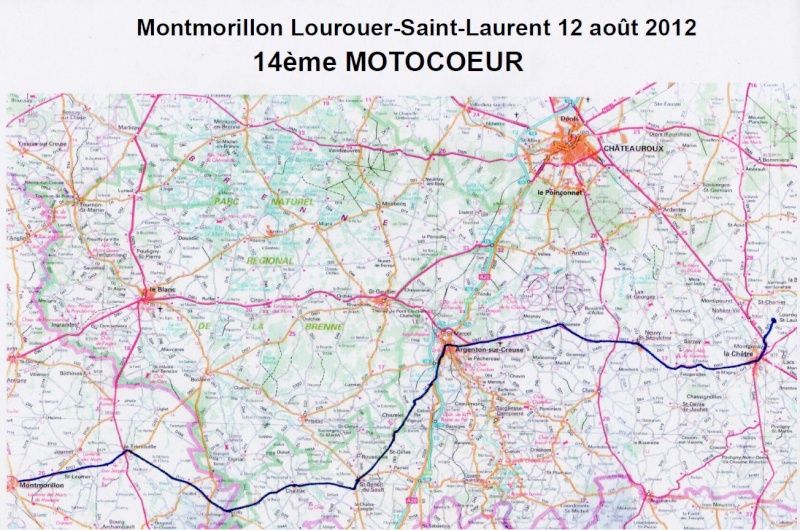 14ème Motocoeur le 12/8/2012 à Lourouer Saint Laurent (36) Itiner10