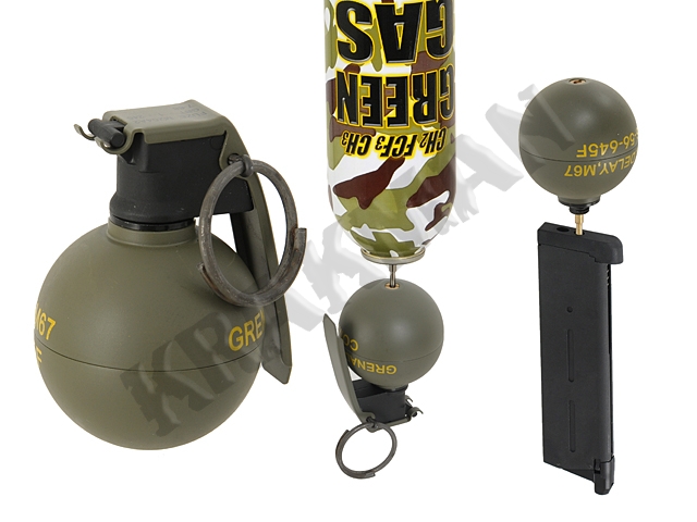 Grenade Gaz recharge chargeur Af573810