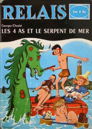 Cryptozoologie - forum - les 4 as et le serpent de mer - serpent-de-mer - cryptide marin - 1961 - bande dessinée - littérature - 1961