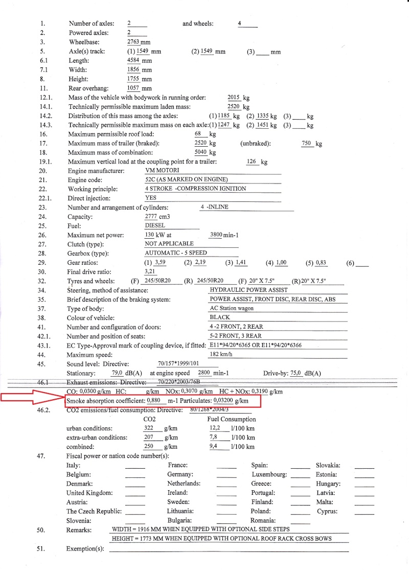 regeneration filtre a particules - Page 3 Certif10