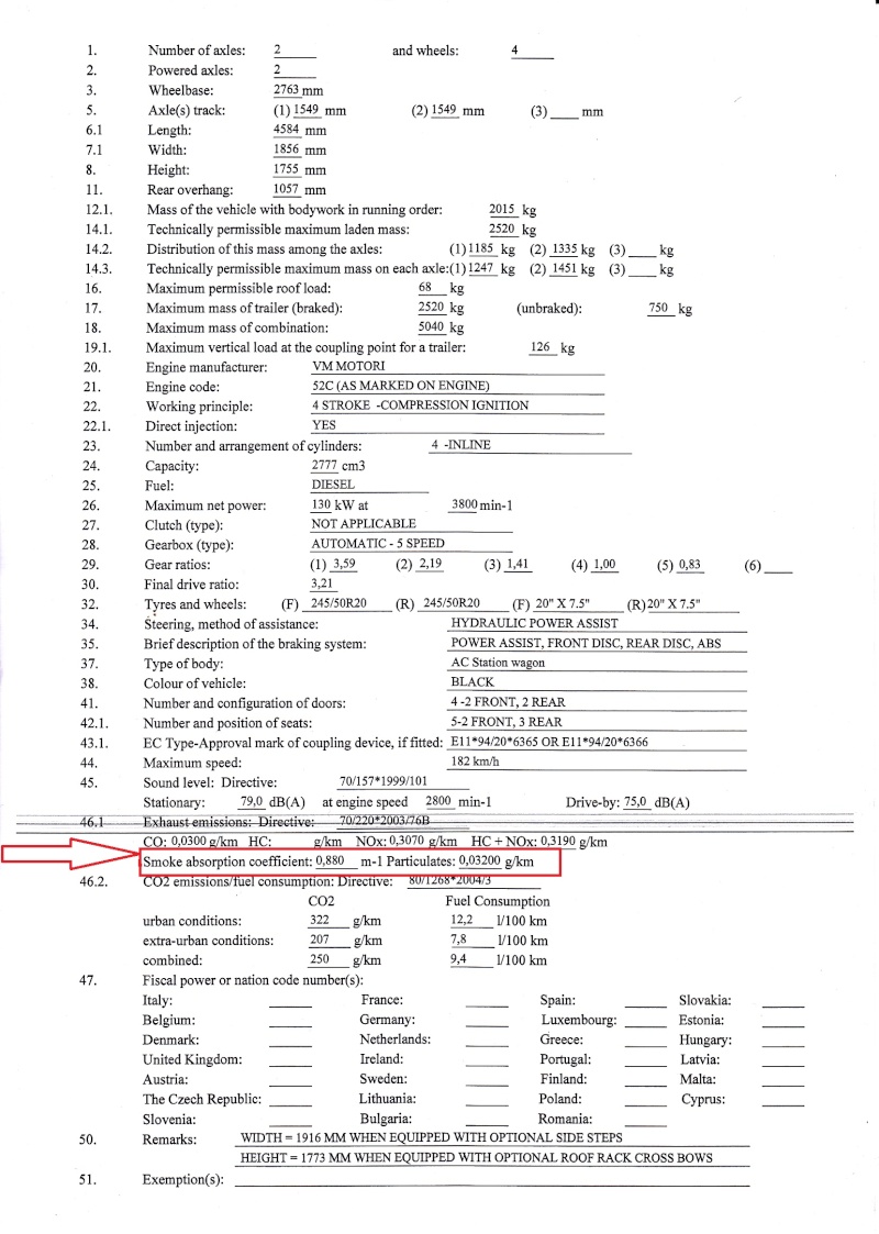 regeneration - regeneration filtre a particules - Page 3 Certif10