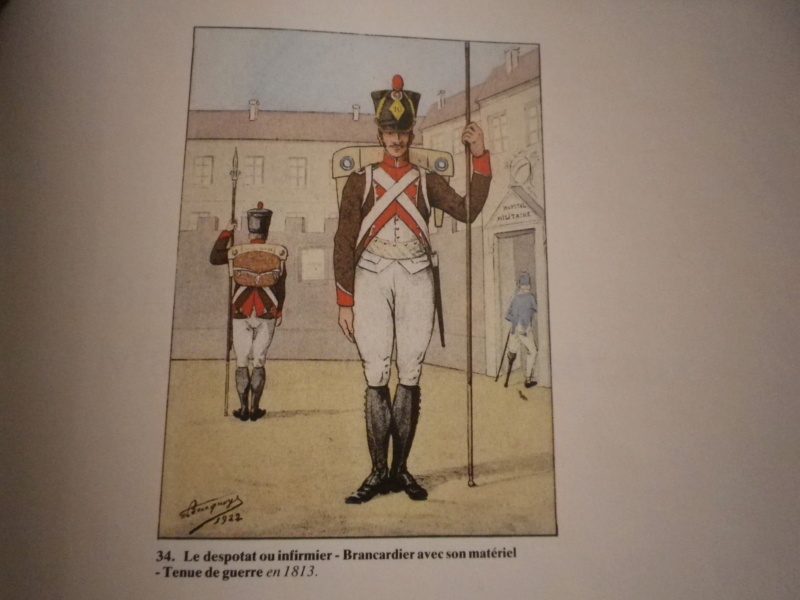 Uniforme infirmier-brancardier Français durant le 1er Empire Imgp0822