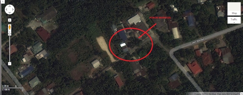 Bengkel Pokok Manggis Google Location. Pmangg11