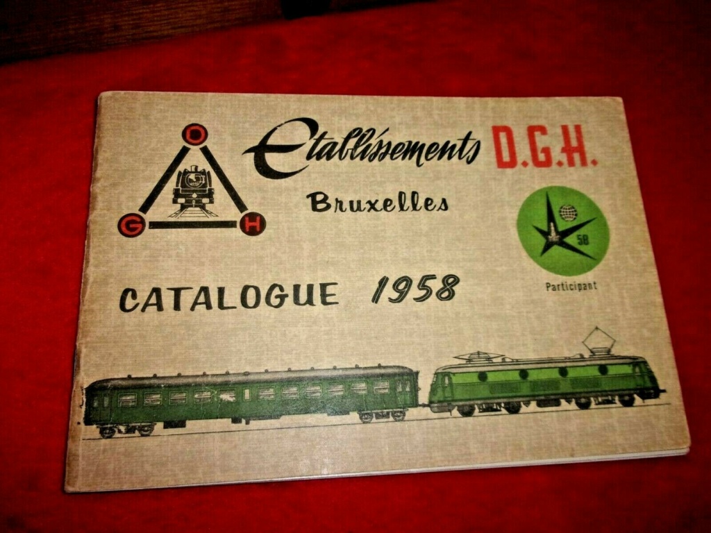 voitures SNCB DGH echelle zéro Cat_dg11