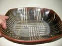 Rectangular Bowl or dish. Nice nuka & tenmoku glaze - Edward Hughes? Dscn7922