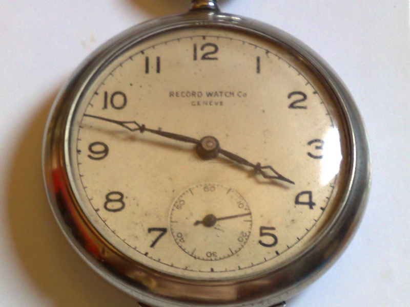 montre gousset record watch 15072010