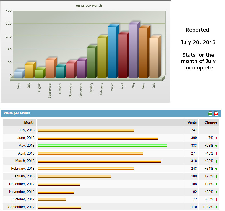 Web Site Stats July_210