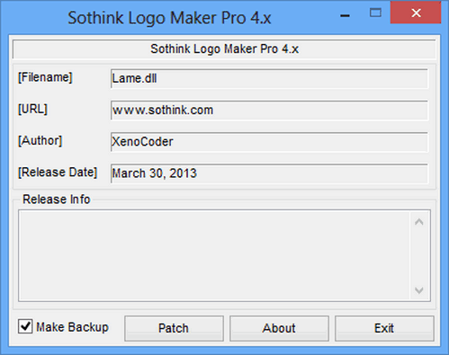 تحميل باتش برنامج Sothink Logo Maker Window10