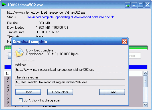 برنامج Internet Download Manager 6.05+serial 91020110