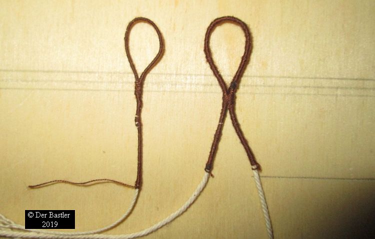 einfache Bekleidungs Maschine für Schiffstaue. Taue_k18