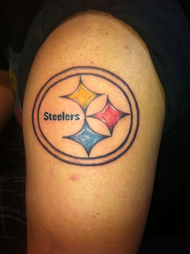 My first tattoo, many more to come! Steeler Nation Baby!!! 123_0314
