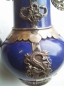 Porcelain Chinese vase gilt silver? 810
