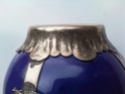 Porcelain Chinese vase gilt silver? 910