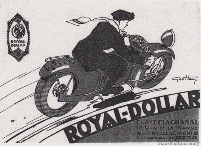 Les Pubs anciennes motos ou  autres - Page 39 Royal-17