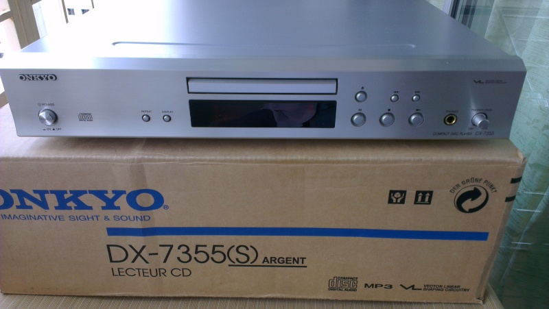 CD Player: Onkyo DX-7355(S) Argent-SOLD Imag1612