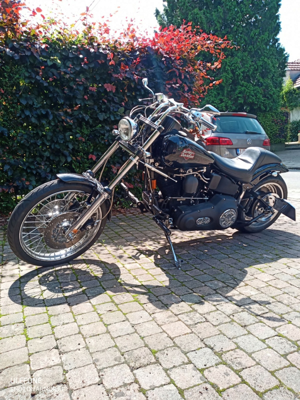 Sacoche pour softail 210