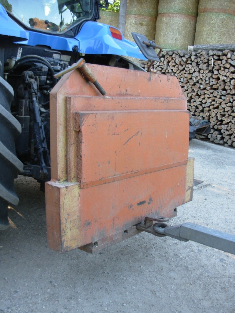 masse de tracteur Masse110