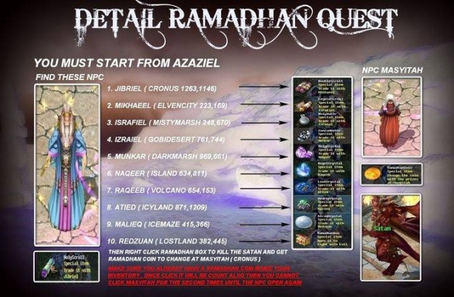 Ramadhan Event Start and End 31.7.2013 Raamdh10