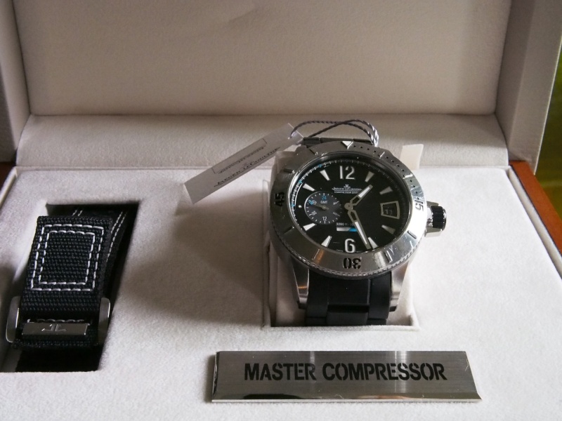 Vends Jaeger Lecoultre master compressor diving GMT ( 184 T 770 ) P6110511