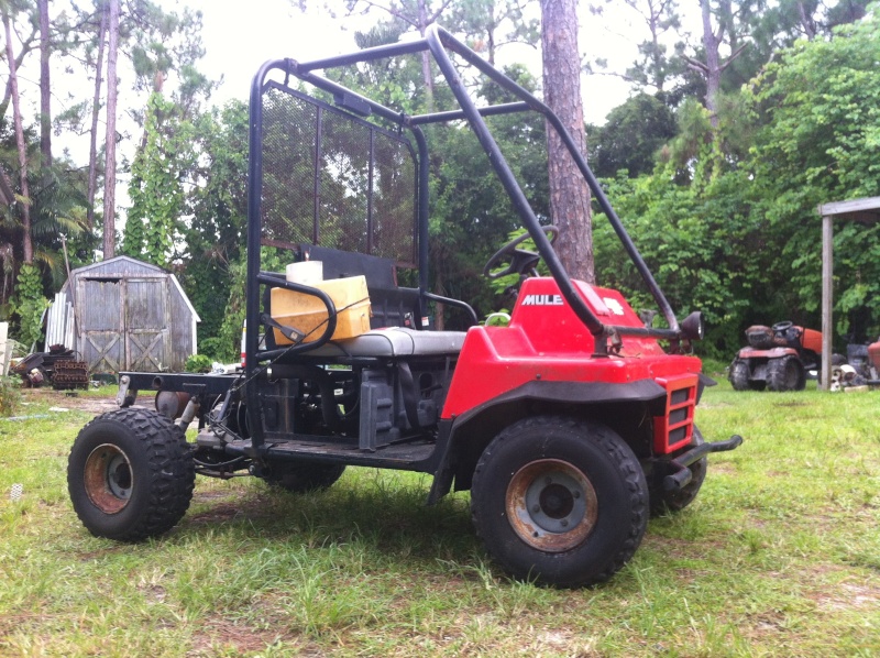 Kawasaki mule 2510 Corbett hunting buggy project Image39