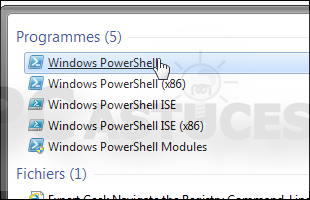 Récupérer la liste de tous les logiciels installés - Windows 7 3806-210