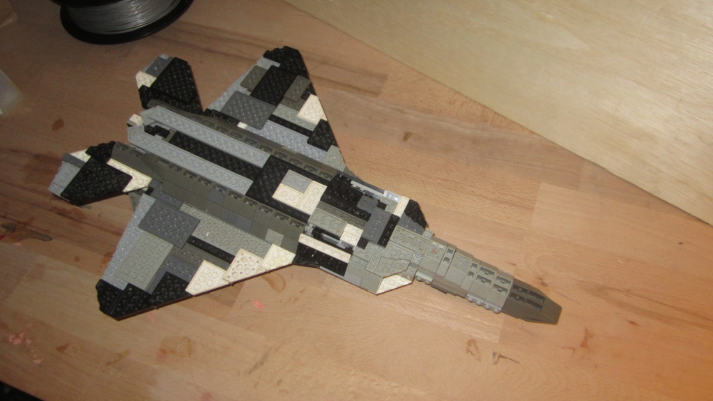 [WIP] F22A Raptor en lego Model Team Img_5421
