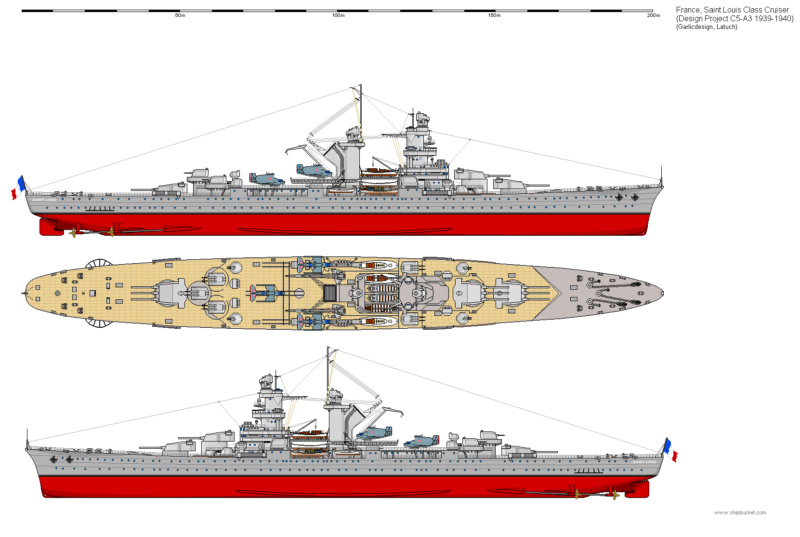 CROISEURS LOURDS CLASSE DUQUESNE (FRANCE) (Terminé) Classe10