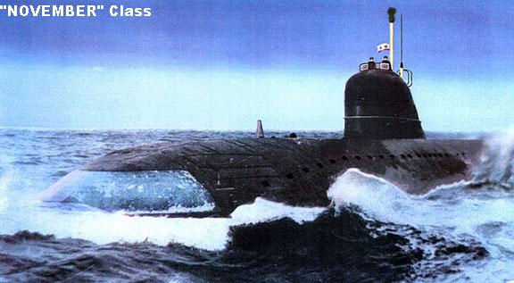 SOUS MARINS NUCLEAIRES D'ATTAQUE (SNA) CLASSE NOVEMBER Classe26